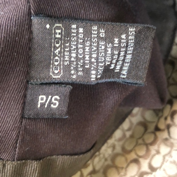 COACH Logo Bucket Hat Sz P/S & Belt Sz M main image 9